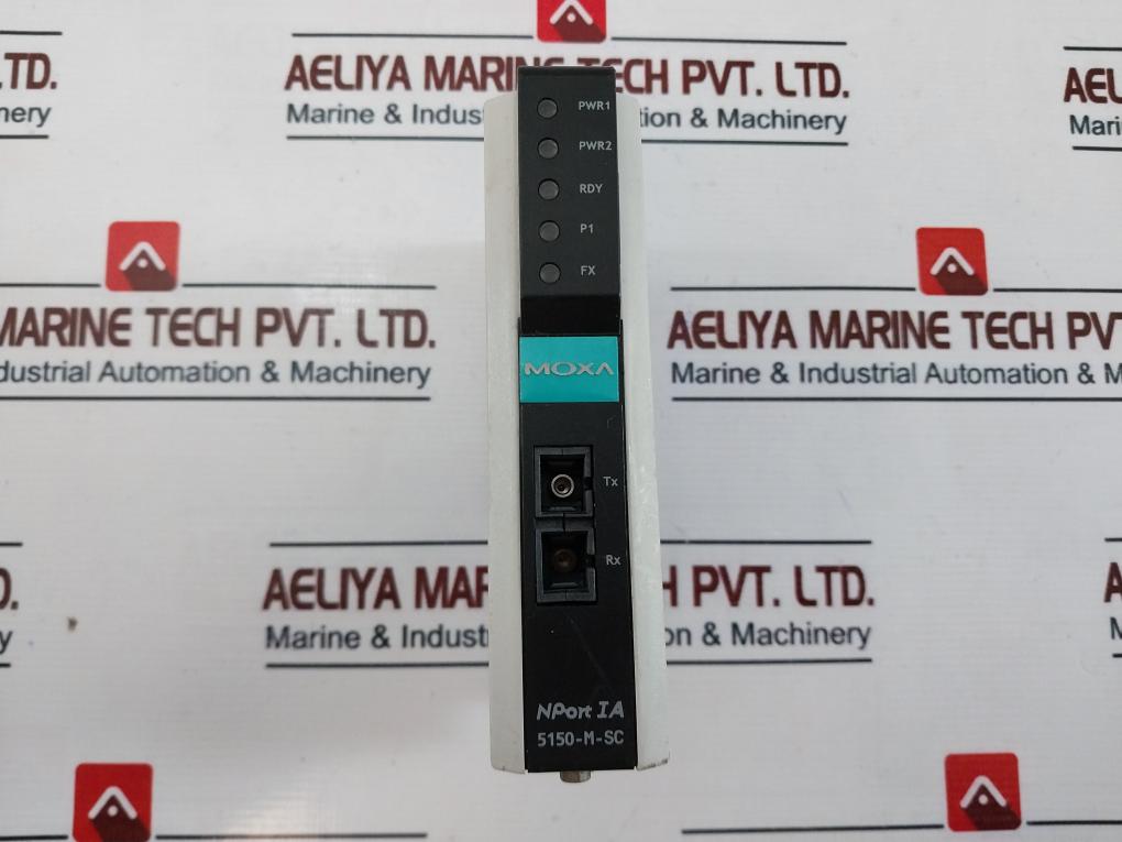 Moxa Nport Ia-5150-m-sc Industrial Device Server Rev. 1.3.1
