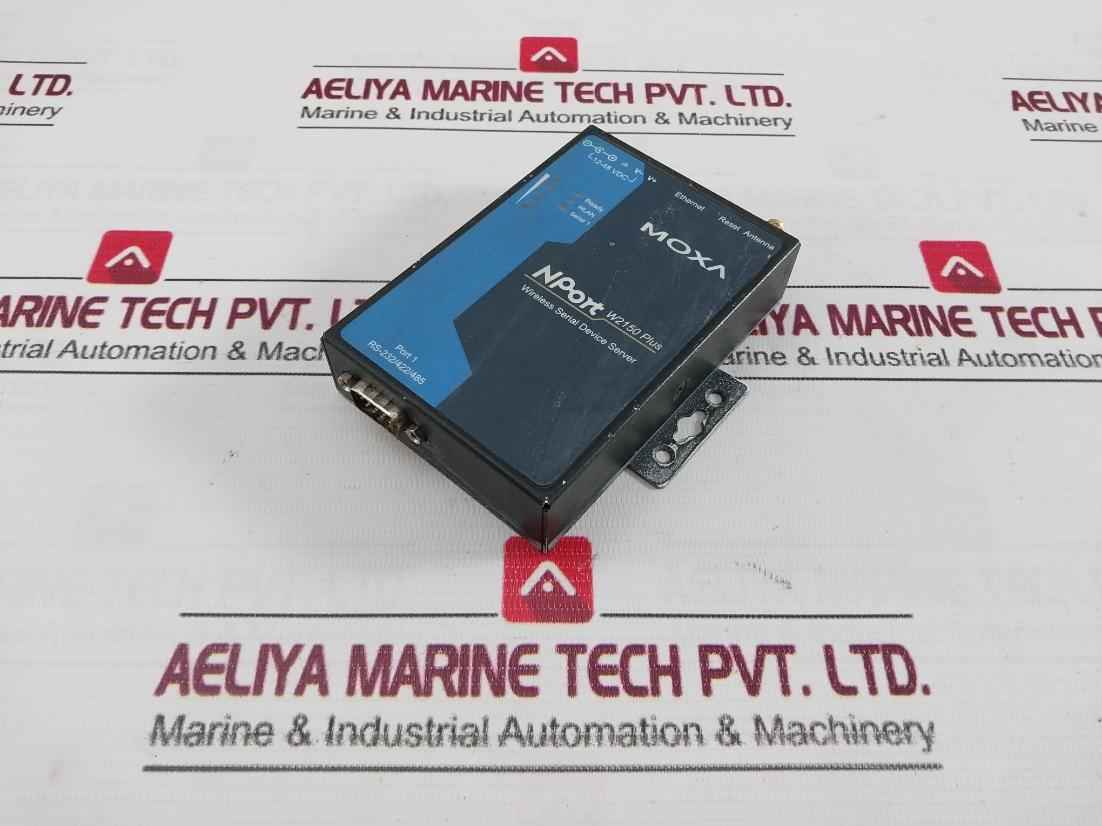 Moxa Nport W2150 Plus Wireless Serial Device Server 12-48Vdc 560 Ma 1.3