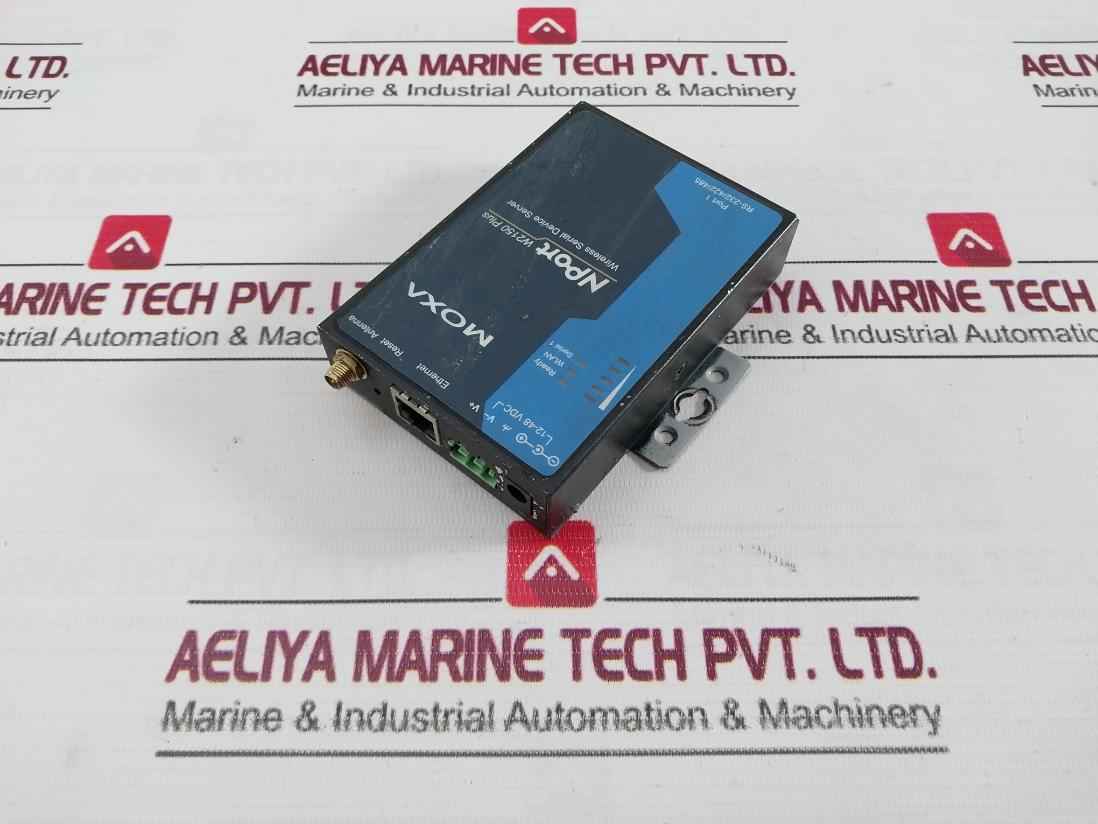 Moxa Nport W2150 Plus Wireless Serial Device Server 12-48Vdc 560 Ma 1.3