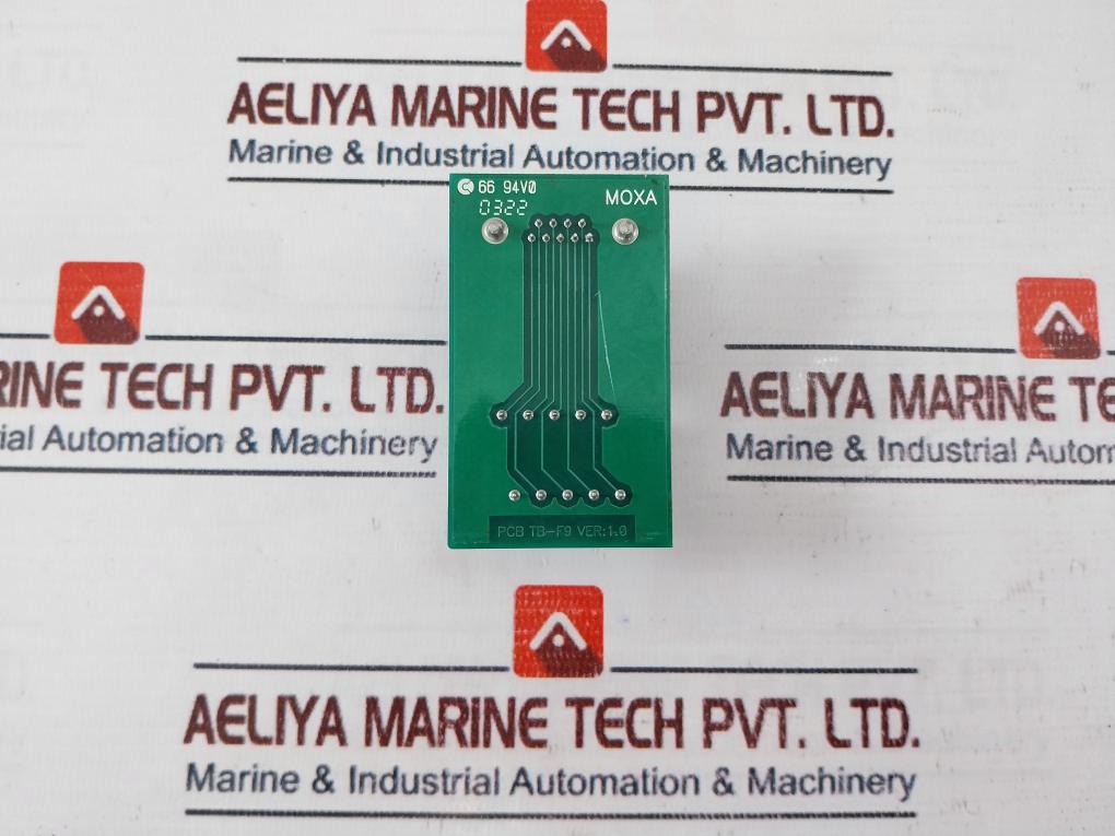 Moxa TB-F9 Wiring Terminal Module Ver 1.0