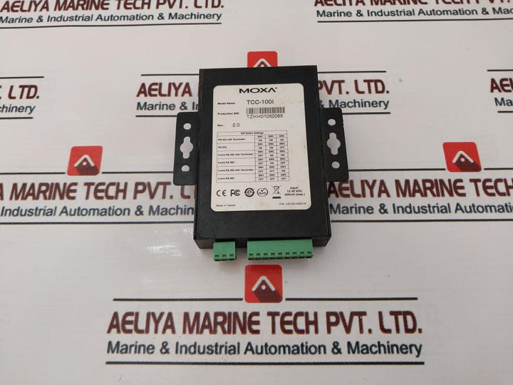 Moxa Tcc-100I Serial Converter 1201001000516 Rev 2.0