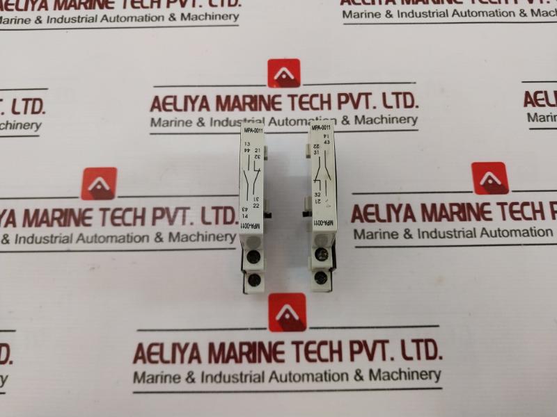 MPA-0011 Auxiliary Switch 500V 6A AC15 T.200