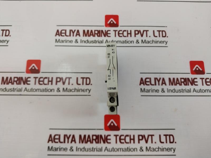 MPA-0011 Auxiliary Switch 500V 6A AC15 T.200