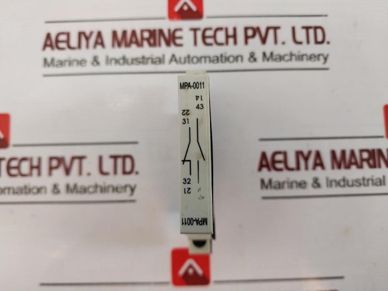 MPA-0011 Auxiliary Switch 500V 6A AC15 T.200