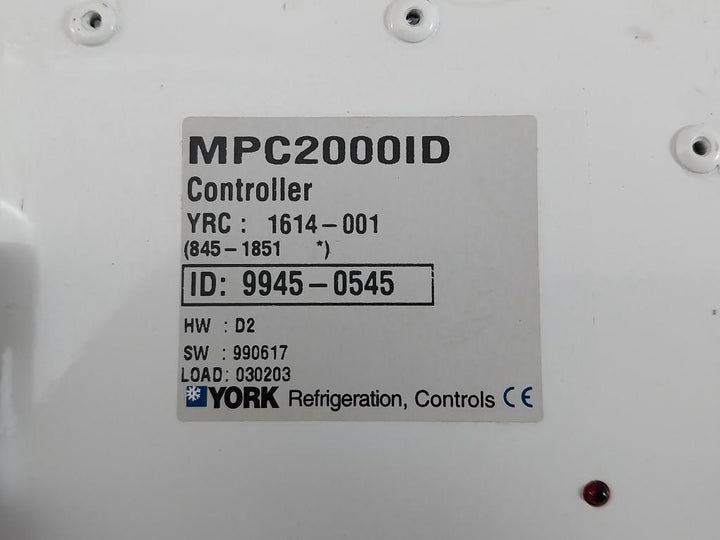 Mpc2000Id York Controller Module