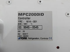Mpc2000Id York Controller Module