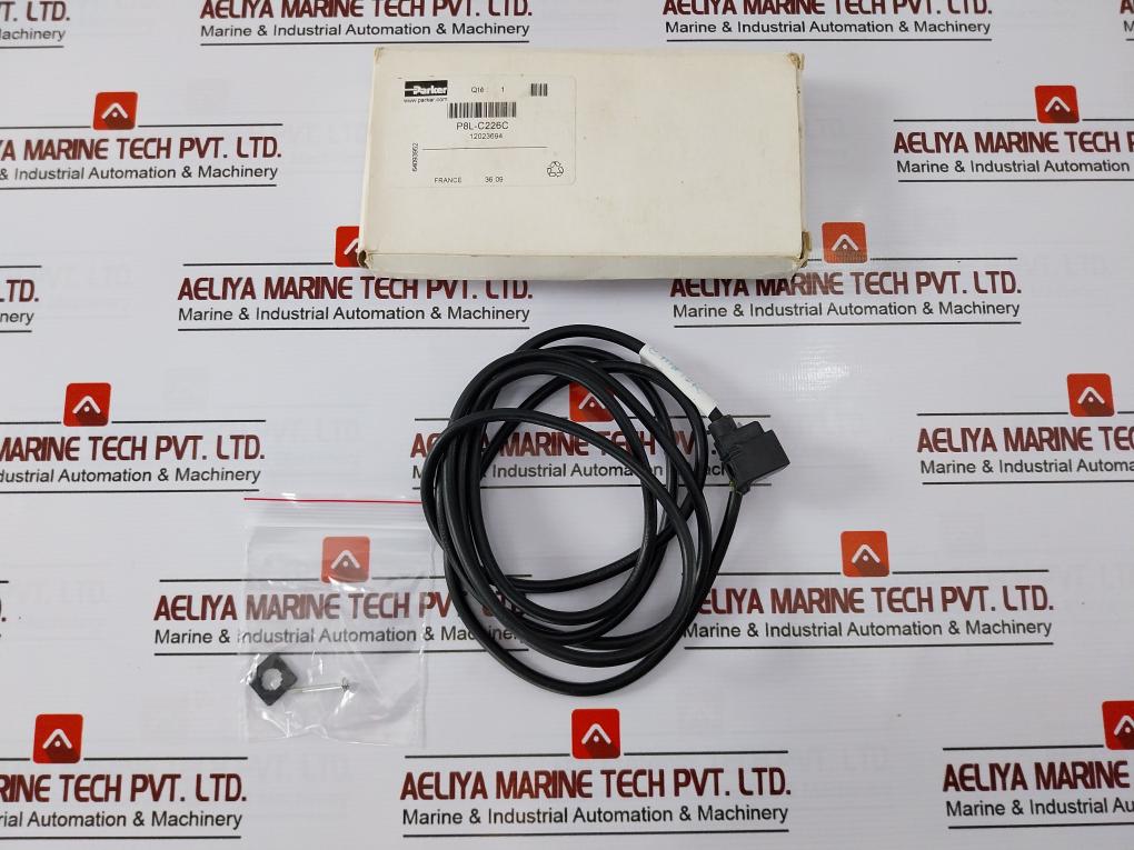 Mpm 492-c4 Solenoid Connector Cable 24V 2 Meter P8L-c226C