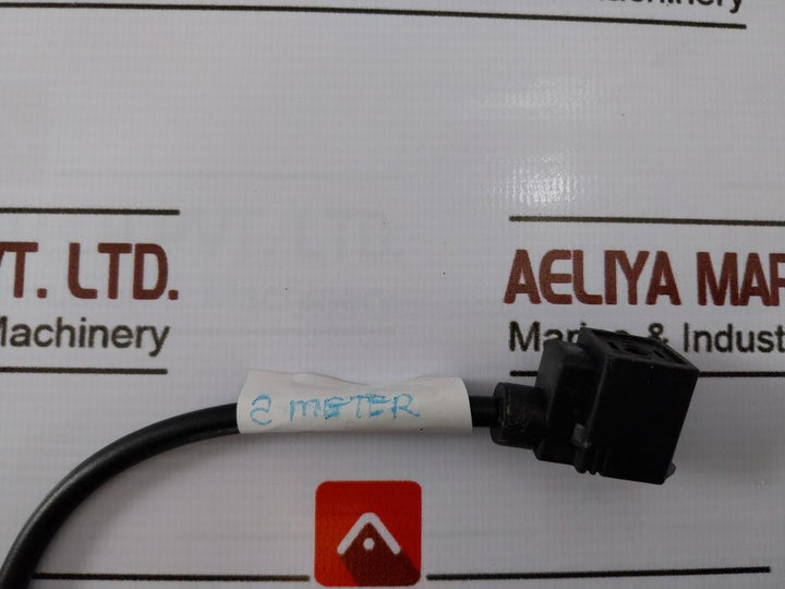 Mpm 492-c4 Solenoid Connector Cable 24V 2 Meter P8L-c226C