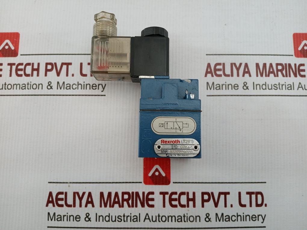 Mpm Pneumatic Directional Valve 24V Dc 10 Ba Rexroth 3722250220