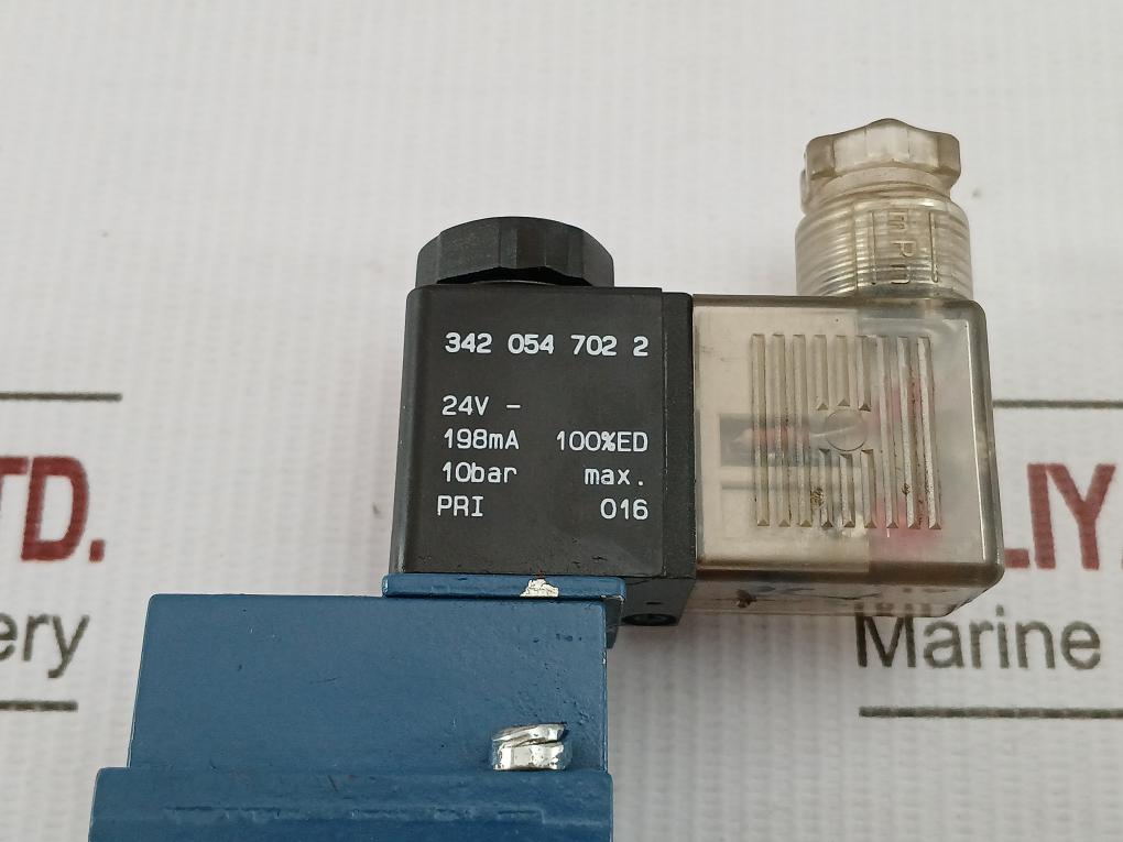 Mpm Pneumatic Directional Valve 24V Dc 10 Ba Rexroth 3722250220