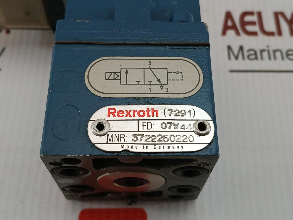 Mpm Pneumatic Directional Valve 3722250220 Rexroth 24V Dc 4.8 W