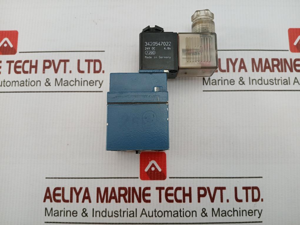 Mpm Pneumatic Directional Valve 3722250220 Rexroth 24V Dc 4.8 W
