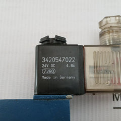 Mpm Pneumatic Directional Valve 3722250220 Rexroth 24V Dc 4.8 W
