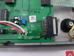 Mpu2002. 01B Display Control Panel Module E252603 Pc Board B206-43 83537876