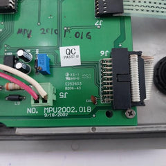 Mpu2002. 01B Display Control Panel Module E252603 Pc Board B206-43 83537876