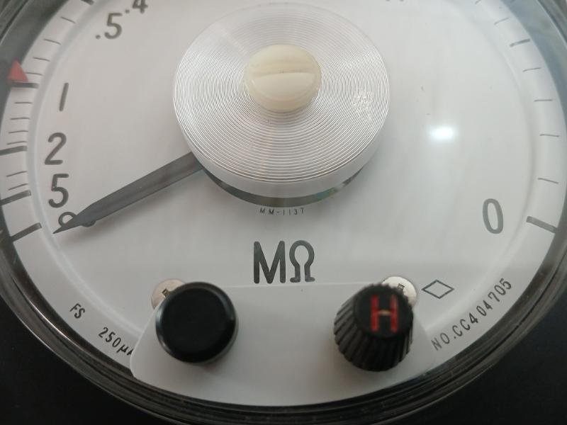 Mpv-11 Non-contact Meter Relay 0 TO 5 ∞ MΩ Toyo Keiki