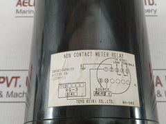 Mpv-11 Non-contact Meter Relay 0 TO 5 ∞ MΩ Toyo Keiki