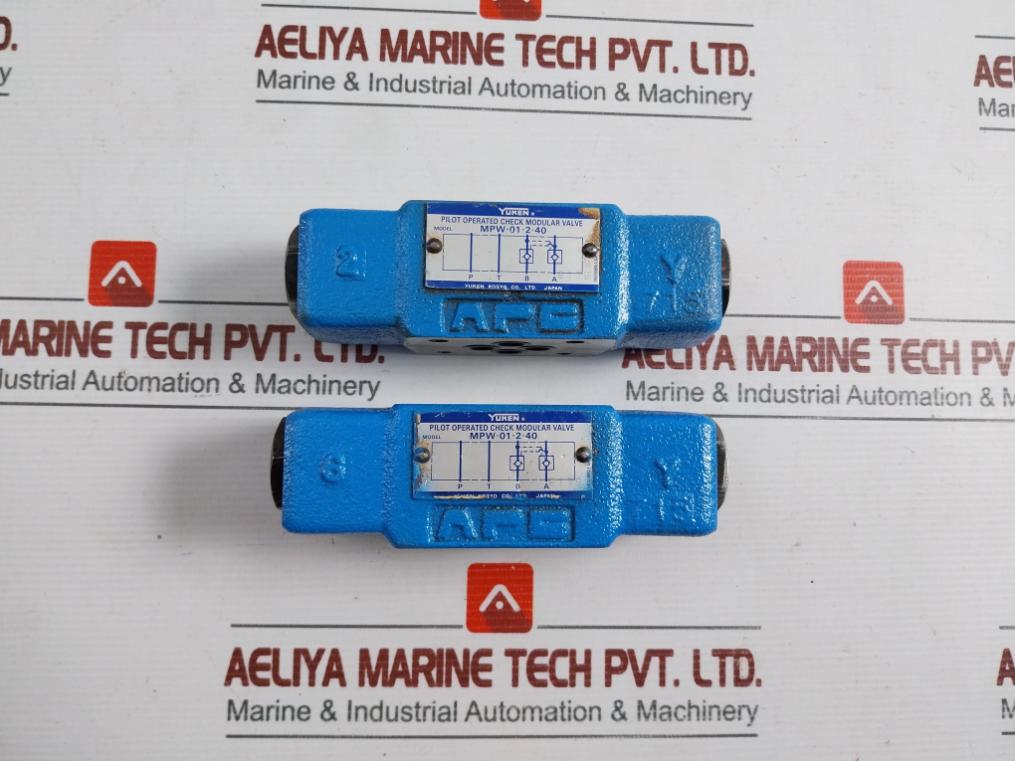 Mpw-01-2-40 Yuken Used Pilot Operated Check Modular Valve