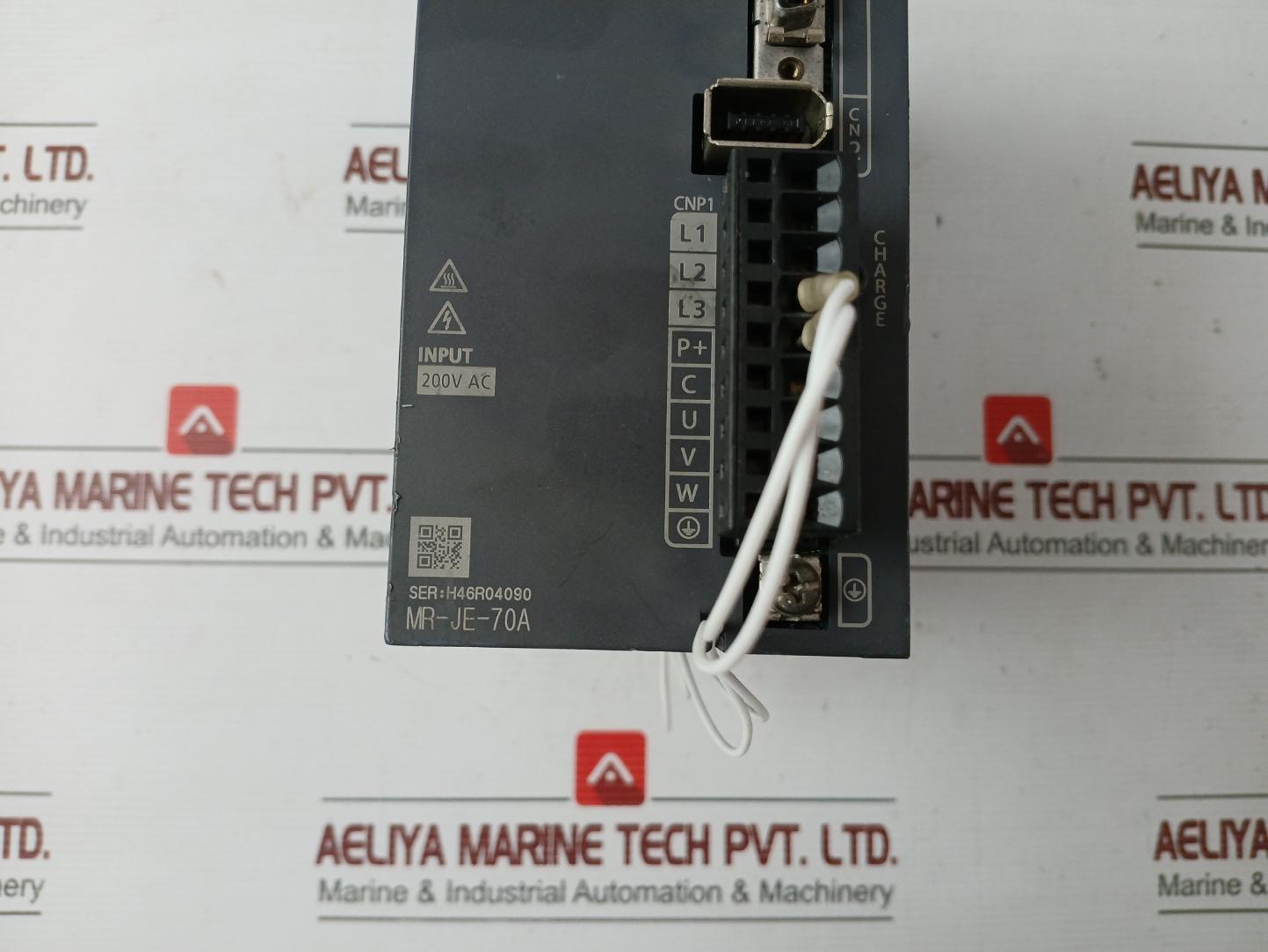Mr-je-70A Servo Driver Input: 3Ac/Ac200-240V 3.8A/6.5A 50/60Hz Ip20 Mitsubishi
