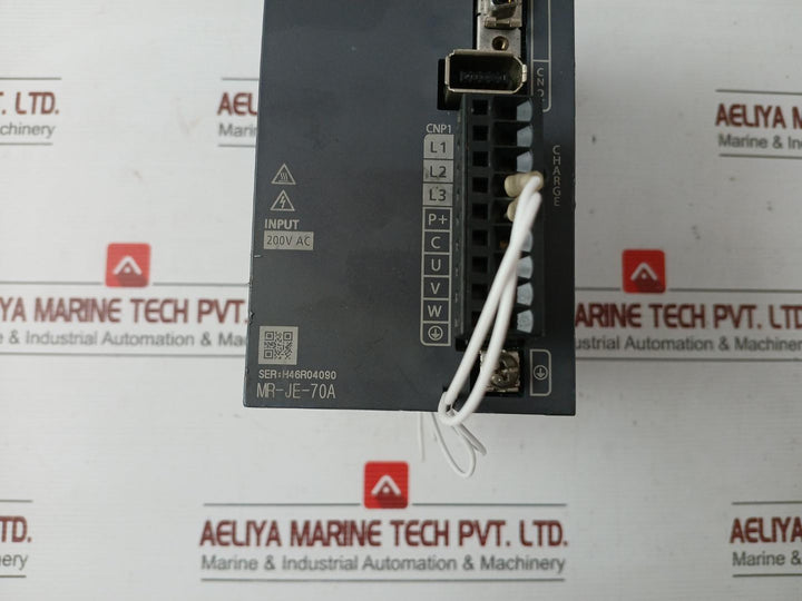 Mr-je-70A Servo Driver Input: 3Ac/Ac200-240V 3.8A/6.5A 50/60Hz Ip20 Mitsubishi