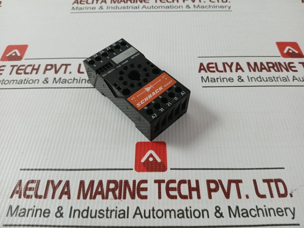 Mr78110 Schrack Socket For Relay 10A/380V
