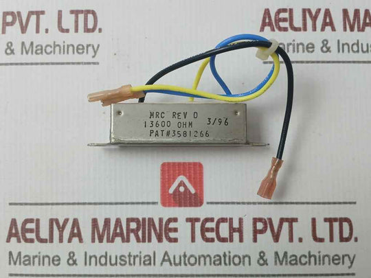 Mrc 3581266 Resistor 13600 Ohm Rev-d