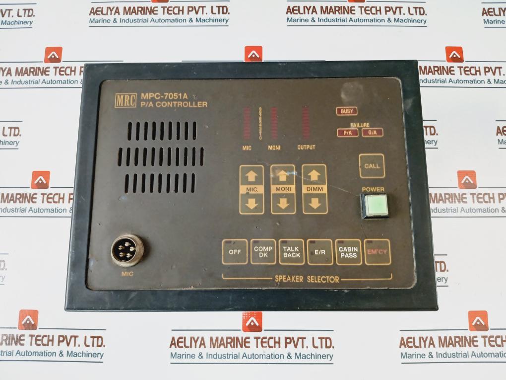 Mrc Mpc-7051A P/A Controller