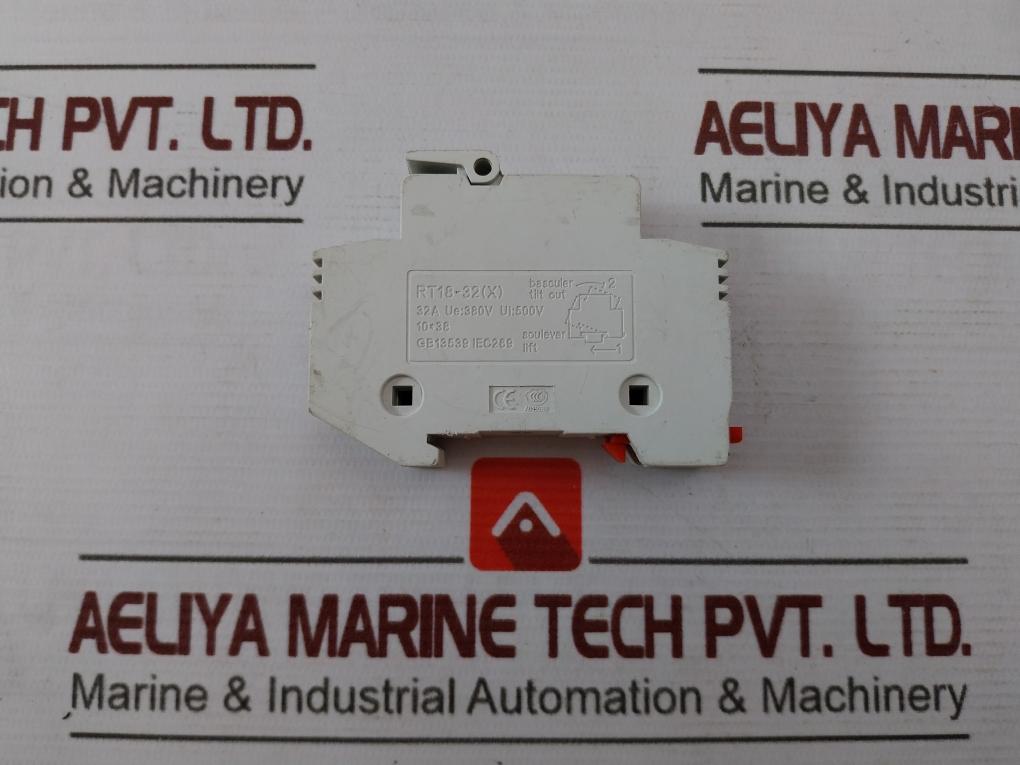 Mro Rt18-32(X) Fuse Holder 500V 32A 10X38 Gg R015 Rt18 Rt19 Rt14-20