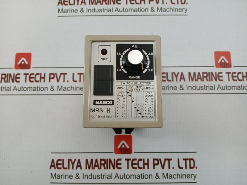 Mrs-h Volt Sense Relay Nabco Dc24V