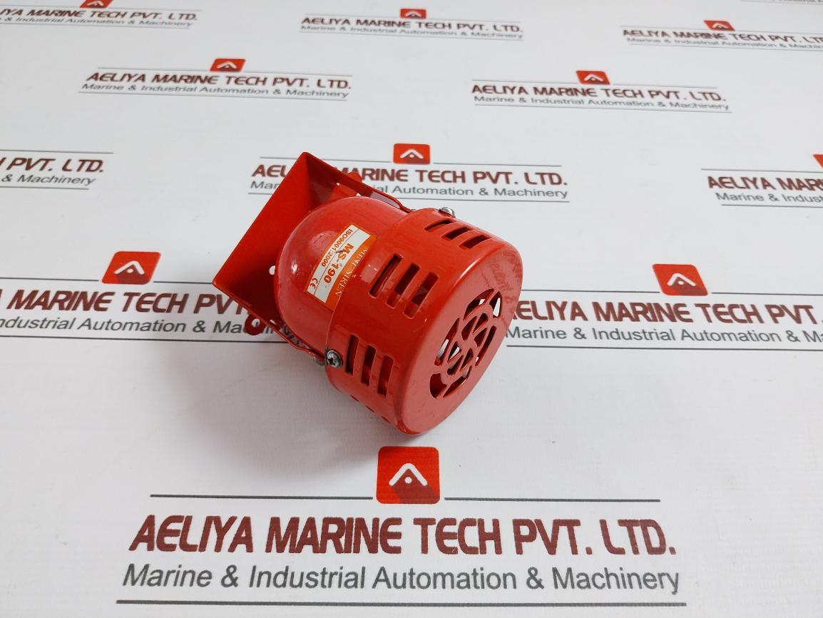 Ms-190 Industrial Electric Motor Air Raid Siren Alarm Super Loud Dc 24Vmini Siren