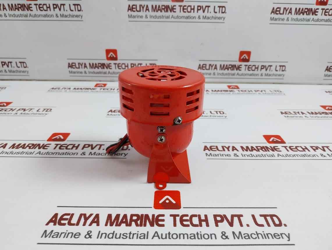 Ms-190 Industrial Electric Motor Air Raid Siren Alarm Super Loud Dc 24Vmini Siren