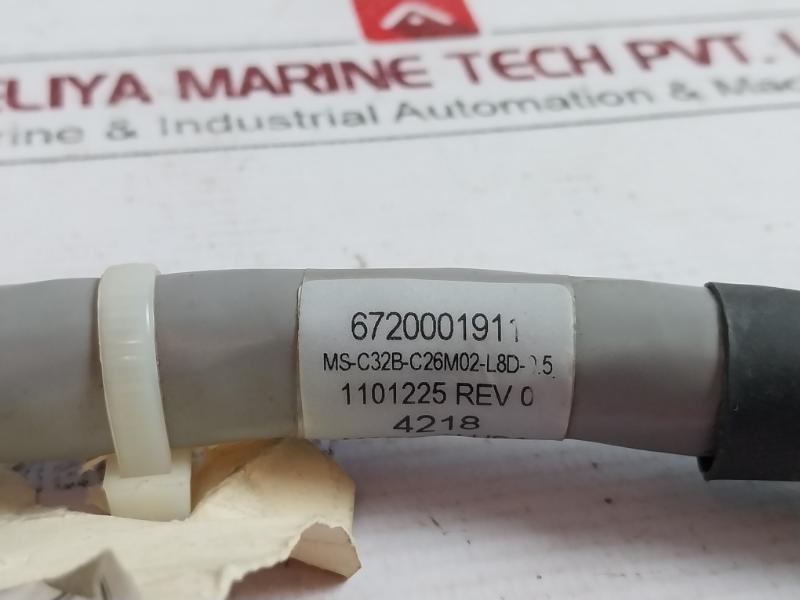 1101225-6720001911 Engineered Marshalling Cable Ms-c32B-c26M02-l8D-0.5 Rev 0