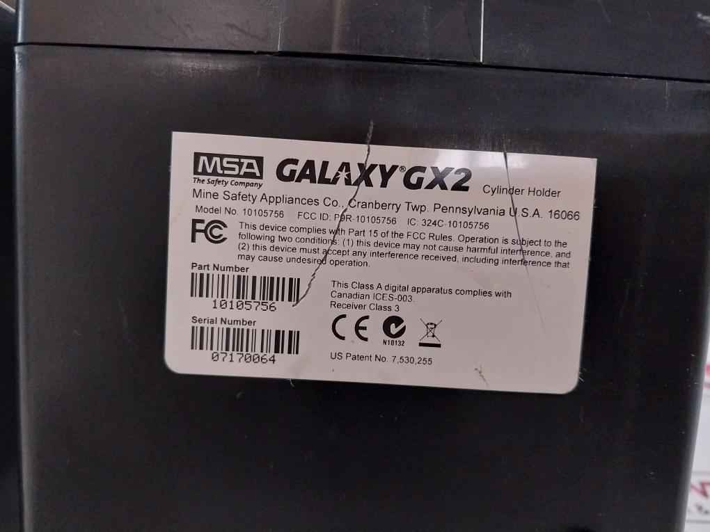 Msa 10127427 Galaxy Gx2 Altair 5X Multi-unit Charger 10128627 10105756 6.70 Vdc