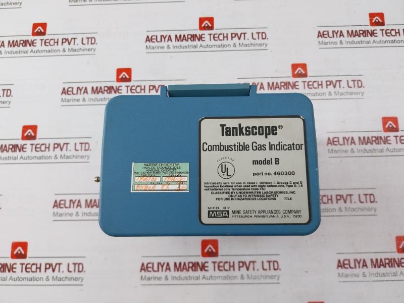 Msa 460300 B Combustible Gas Indicator T3C 0 To 20 % 57335