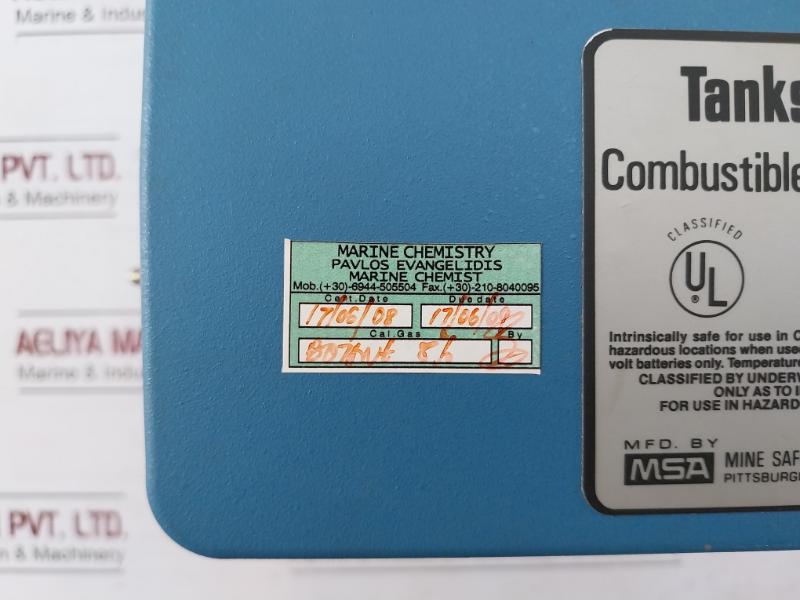 Msa 460300 B Combustible Gas Indicator T3C 0 To 20 % 57335