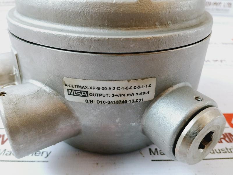 Msa A-ultimax-xp-e-00-a-3-d-1-0-0-0-0-1-1-0 Gas Monitor 3 Wire Ma 6.14Vdc