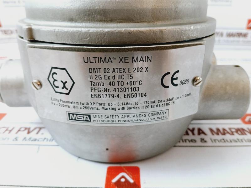 Msa A-ultimax-xp-e-00-a-3-d-1-0-0-0-0-1-1-0 Gas Monitor 3 Wire Ma 6.14Vdc
