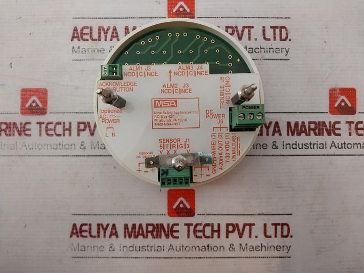 Msa A-ultimax-xp-e-00-a-3-d-1-0-0-0-0-1-1-0 Gas Monitor Detector 10047561