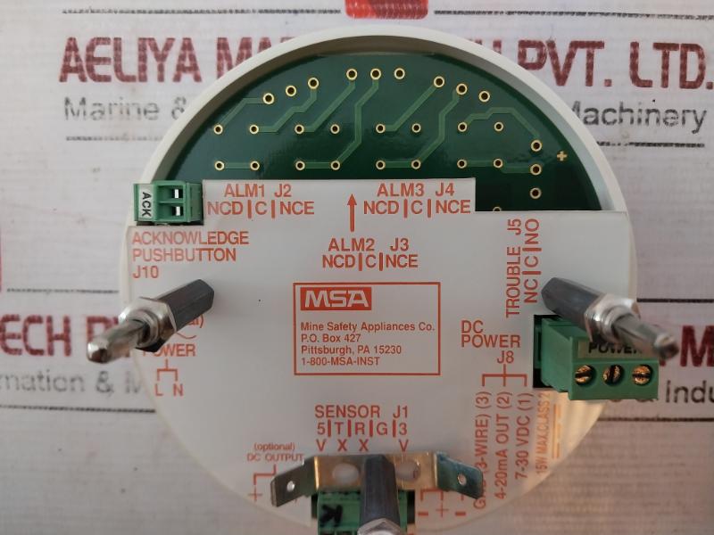 Msa A-ultimax-xp-e-00-a-3-d-1-0-0-0-0-1-1-0 Gas Monitor Detector 10047561