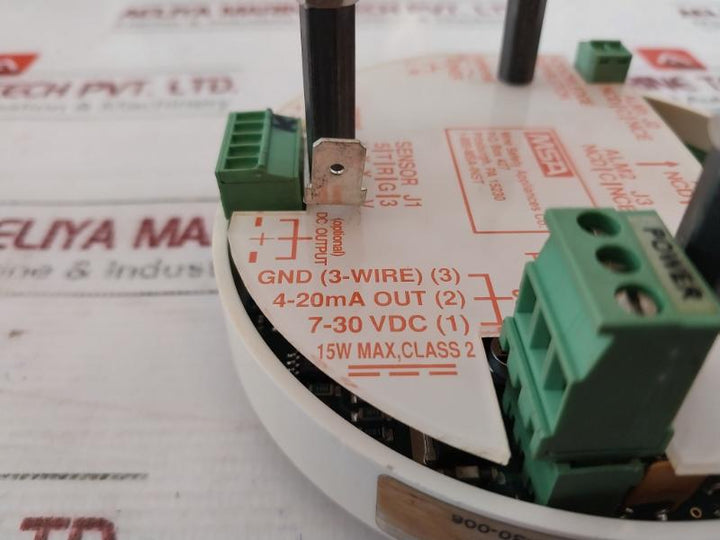 Msa A-ultimax-xp-e-00-a-3-d-1-0-0-0-0-1-1-0 Gas Monitor Detector 10047561