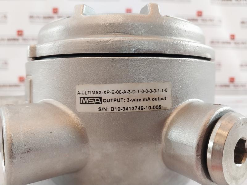 Msa A-ultimax-xp-e-00-a-3-d-1-0-0-0-0-1-1-0 Gas Monitor Detector 10047561