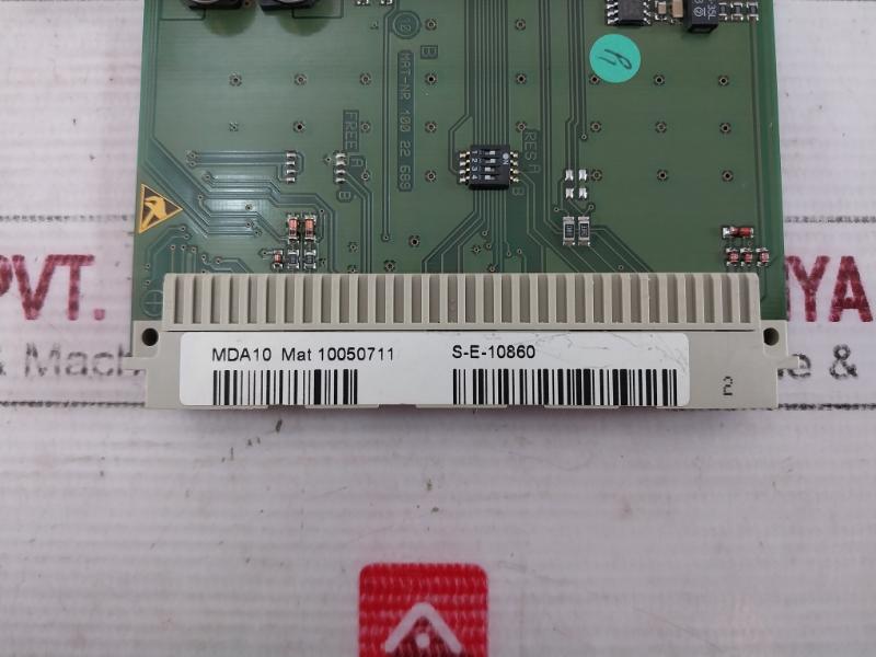 Msa Auer 100 22 689 Printed Circuit Board Mda 1.02.02 94V-0