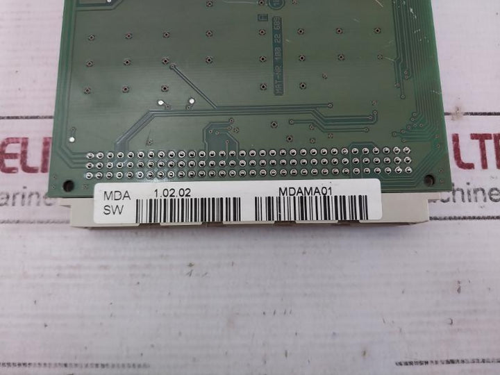 Msa Auer 100 22 689 Printed Circuit Board Mda 1.02.02 94V-0