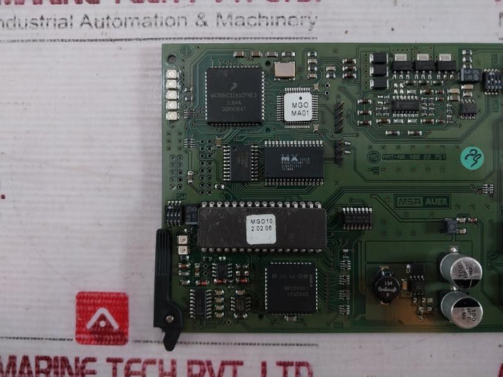 Msa Auer 100 22 751 Printed Circuit Board Mat:10050482 Mgo10 2.02.06