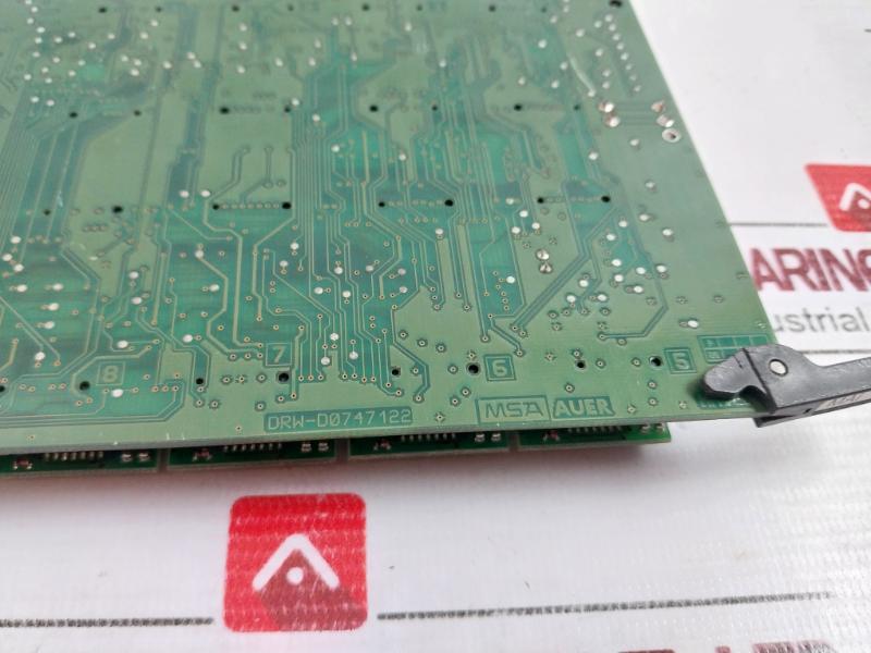 Msa Auer Mar10 Printed Circuit Board Module Mci20 S-b-90510 D0747061A S-a-12300