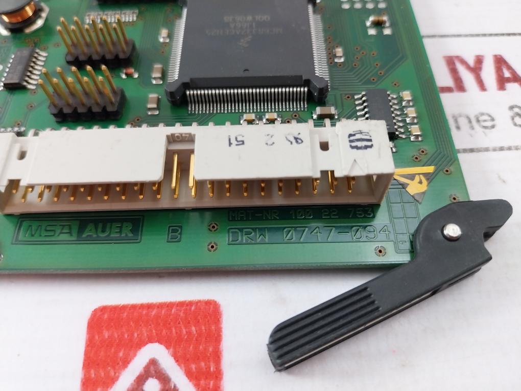 Msa Auer Mcp-25Mhz Printed Circuit Board 10050481 Mat-nr 100 22 753 Drw 0747-094