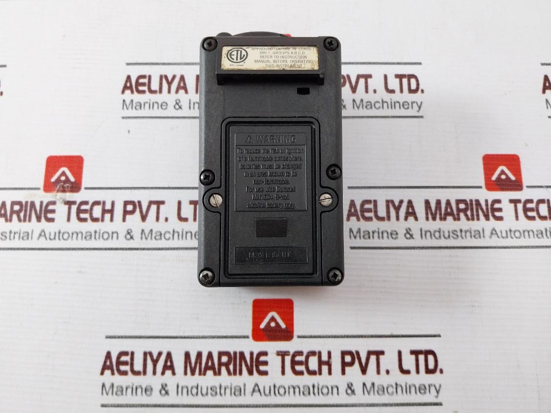 Msa Minih2S Responder Oxygen Detector