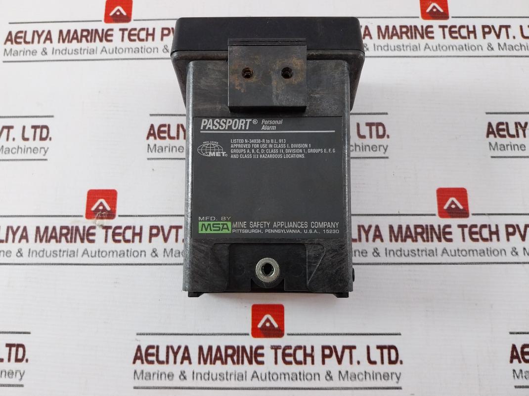 Msa Passport Personal Alarm