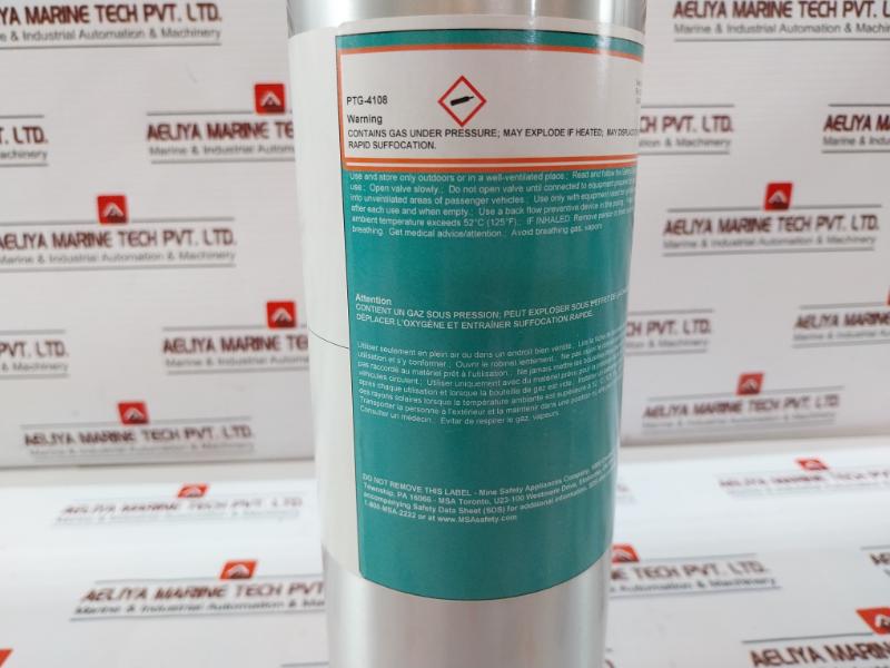 Msa Un 1956 Compressed Gas Cylinder 10044014 Bc406360