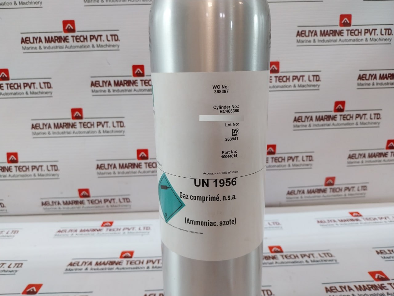 Msa Un 1956 Compressed Gas Cylinder 10044014 Bc406360